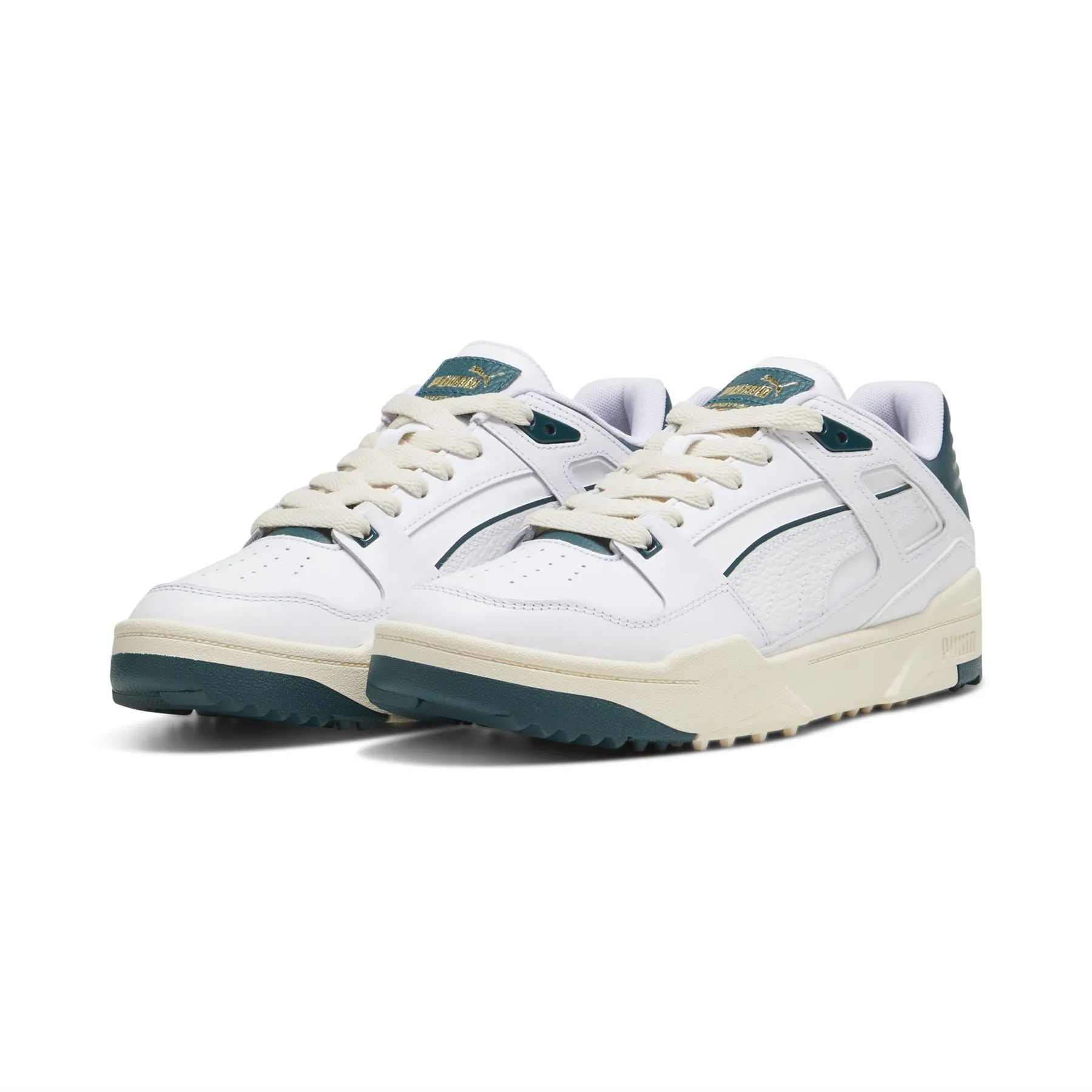 Slipstream G Golf Shoes White/Varsity Green - 2024