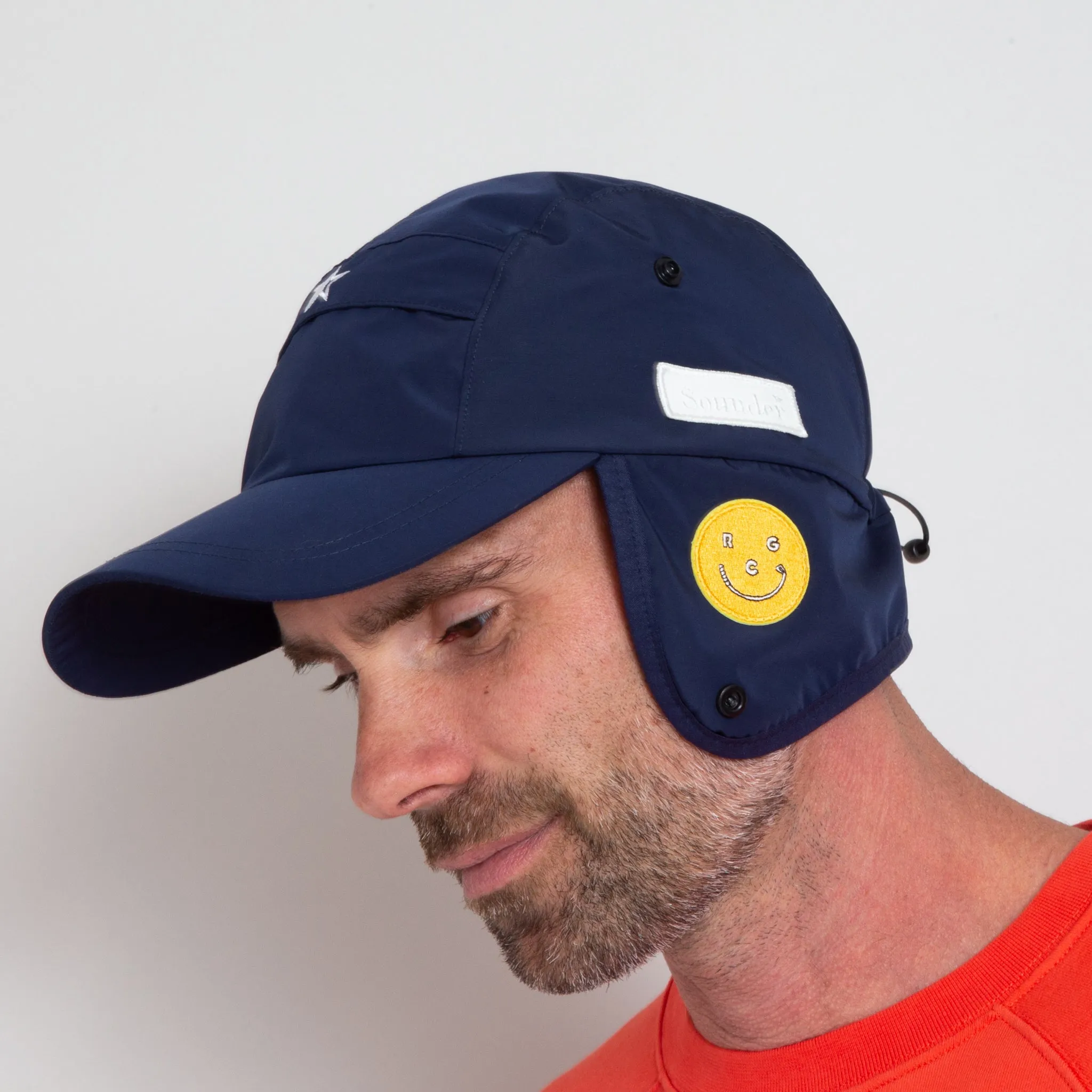 Sounder x Random Golf Club Earlap Cap