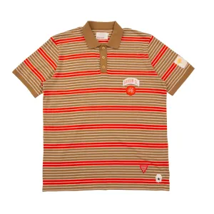 Sounder x Random Golf Club Monterey Polo - Tan