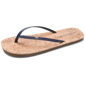 Southern Tide Promenade Cork Flip Flops Nautical Navy