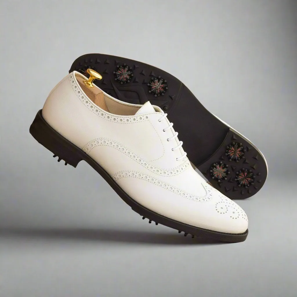 Stan Full Brogue golf shoes