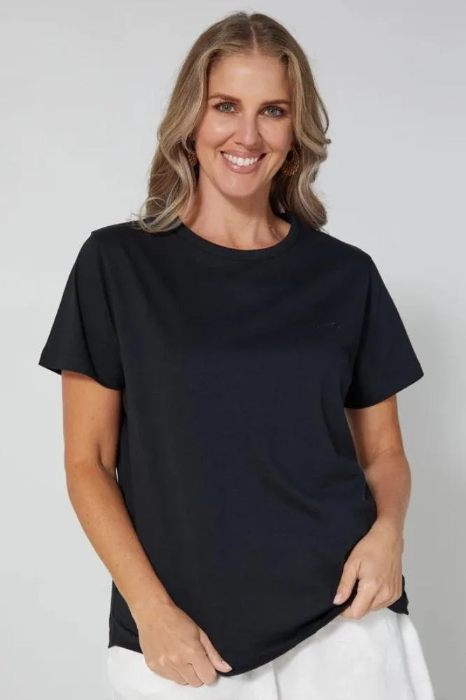 Stella and Gemma Ace Tee Black