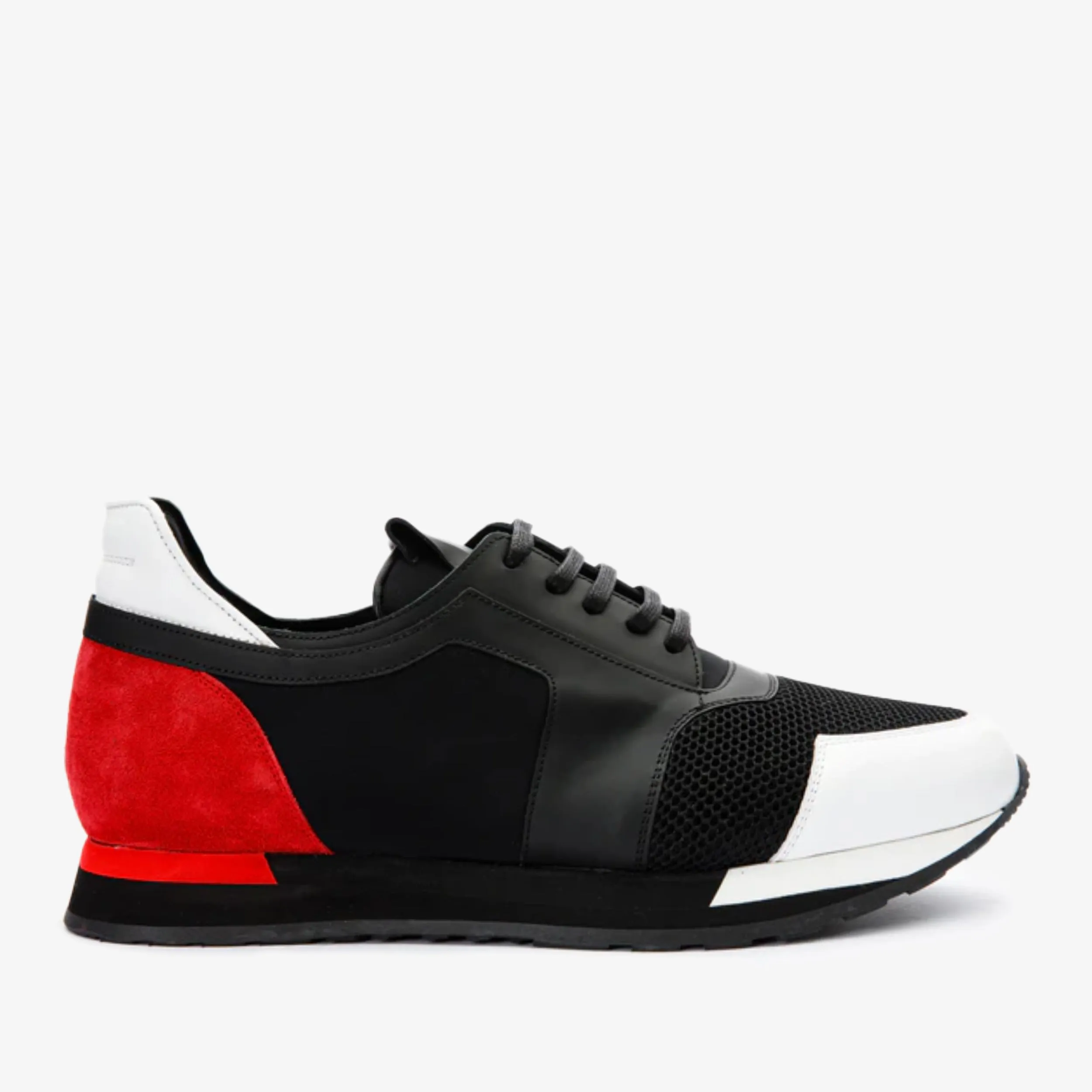 The Jenner Black Leather Men Sneaker Final Sale!