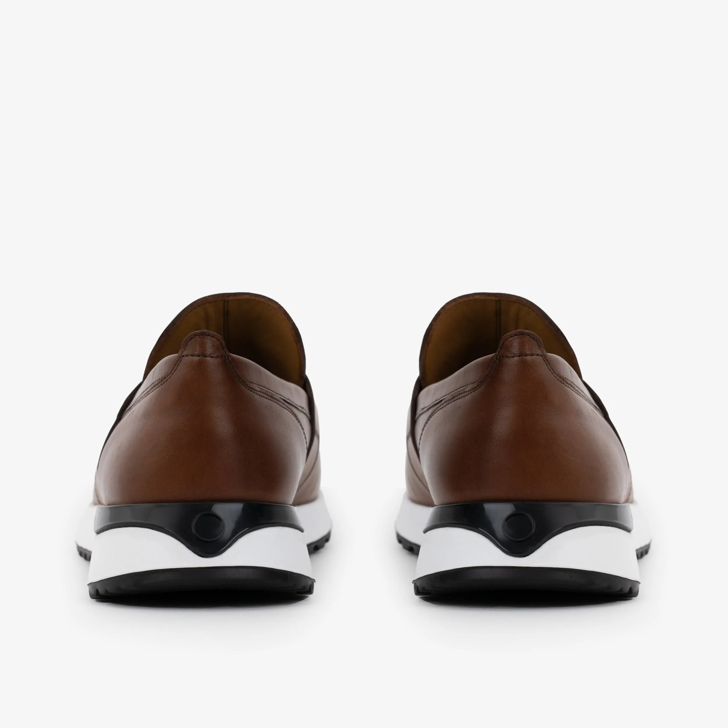 The Lara Tan Leather Men Sneaker