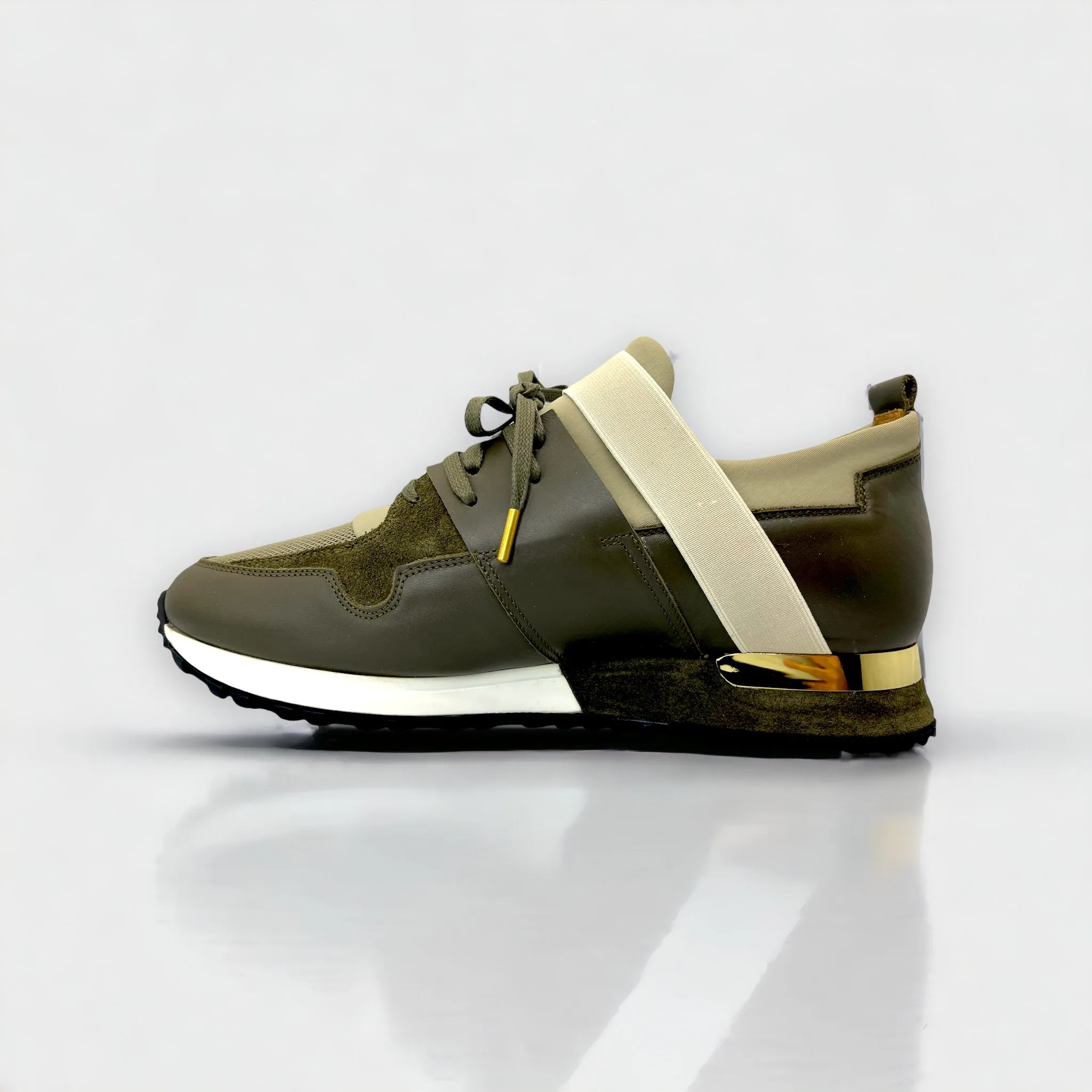 The Reno Green Leather Men Sneaker Final Sale!