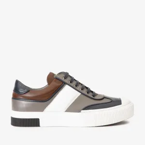 The Rom Multicolor Leather Men Sneaker