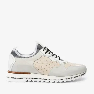 The Sopez White Leather Men Sneaker