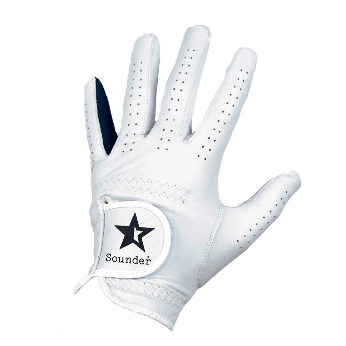 The Sounder Glove - White