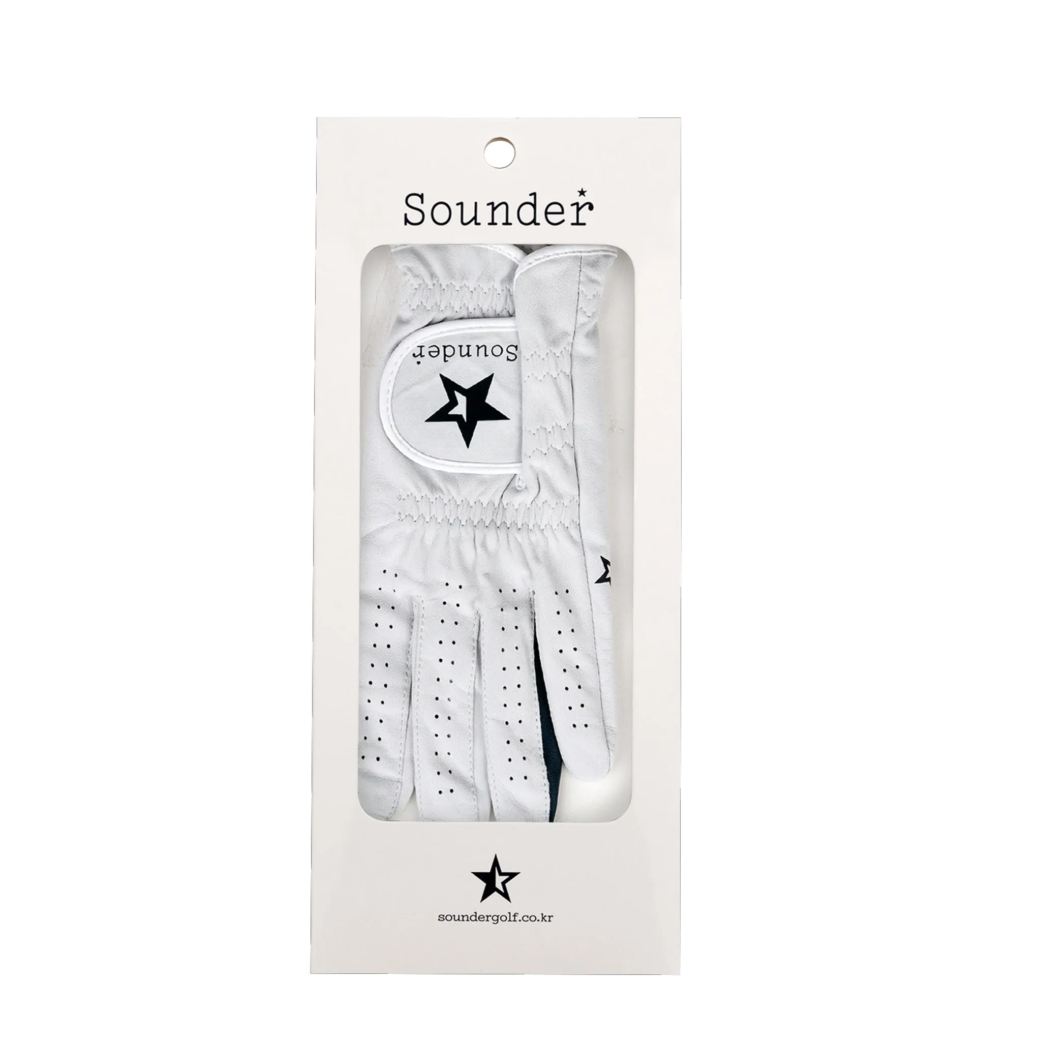 The Sounder Glove - White