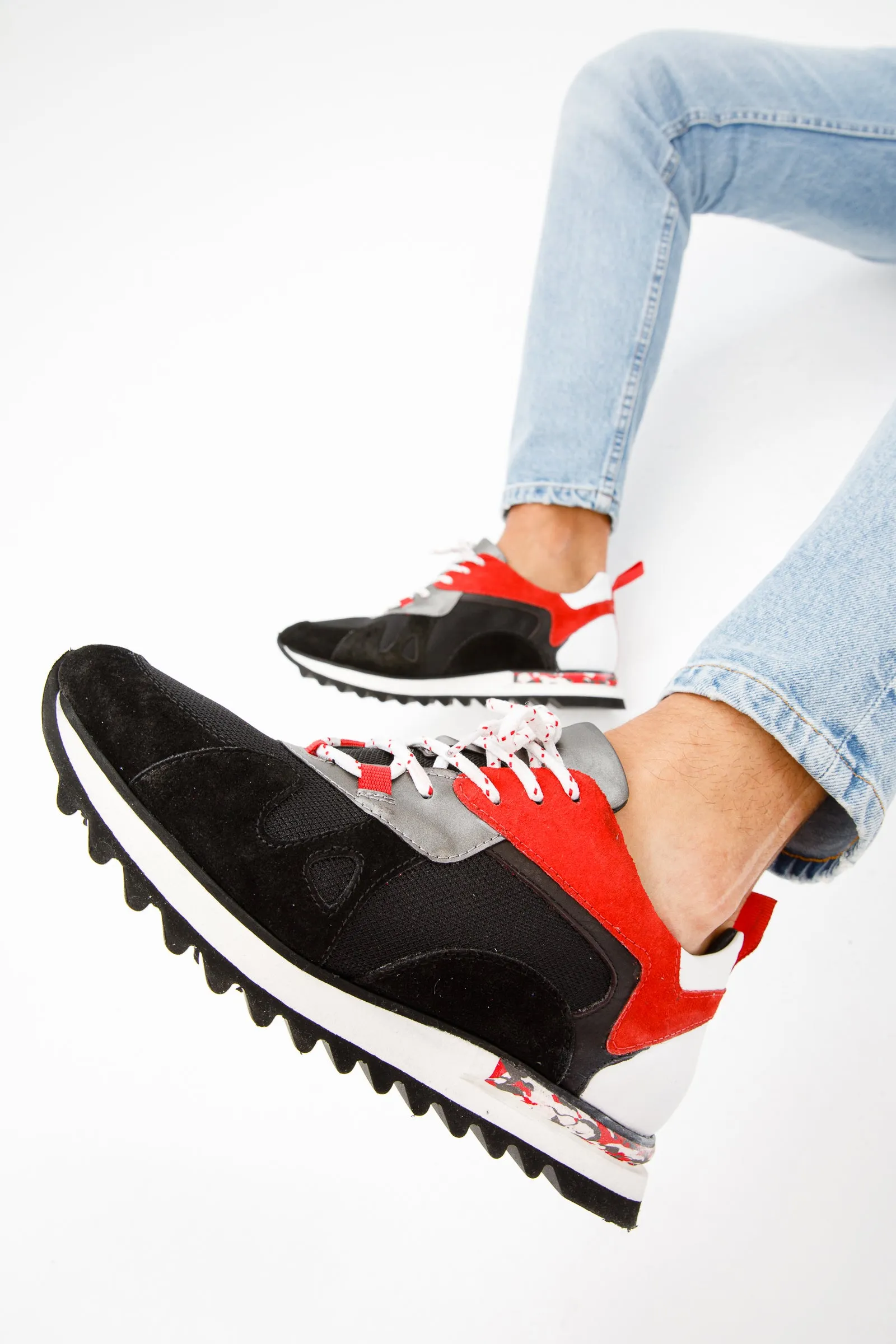 The Tyler Black Leather Men Sneaker Final Sale!