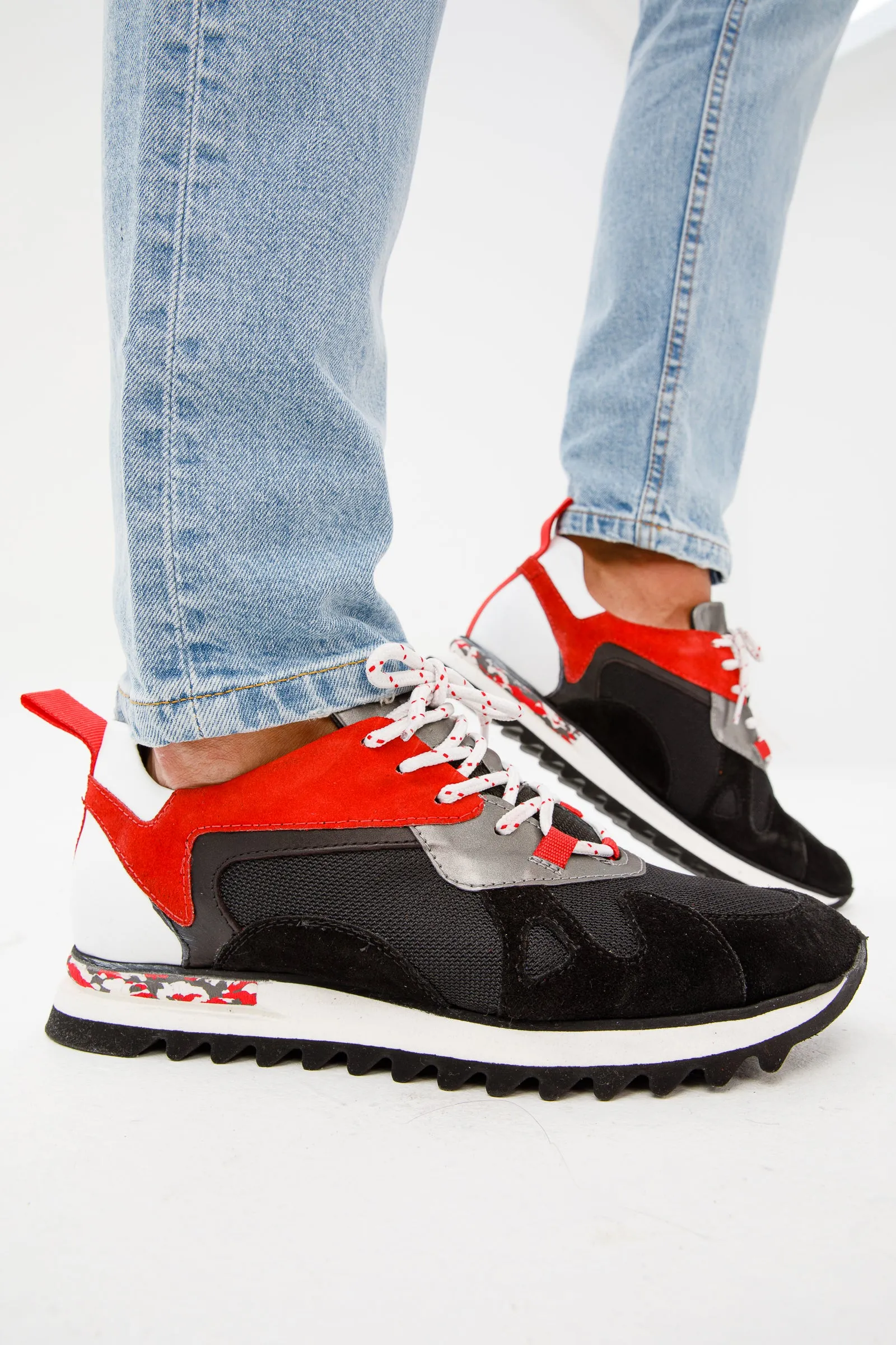 The Tyler Black Leather Men Sneaker Final Sale!