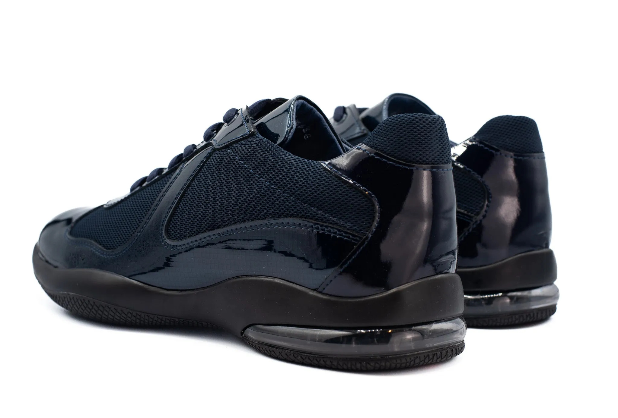 The Zona Navy Leather Men Sneaker Final Sale!