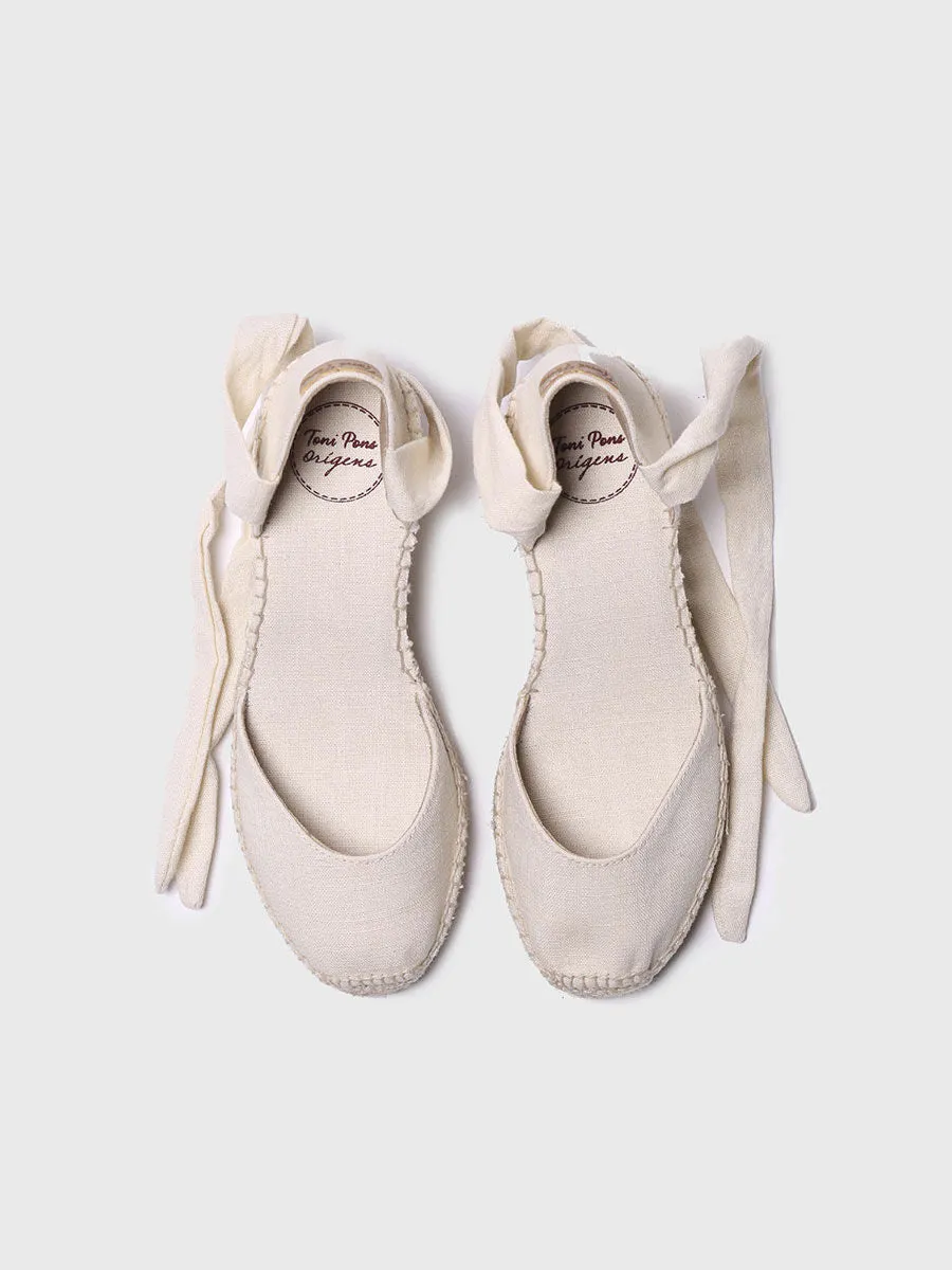 TONI PONS | ESPADRILLES MUJER | JULIA CRU | BEIGE