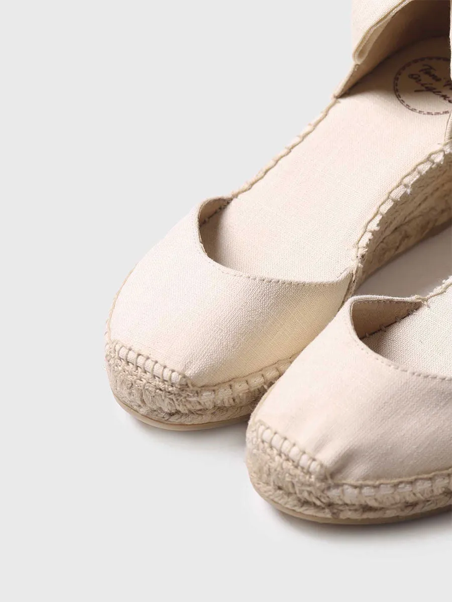 TONI PONS | ESPADRILLES MUJER | JULIA CRU | BEIGE