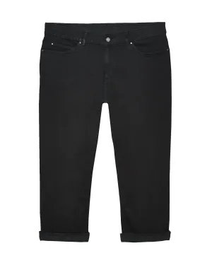 Tristen Denim Capri | Black