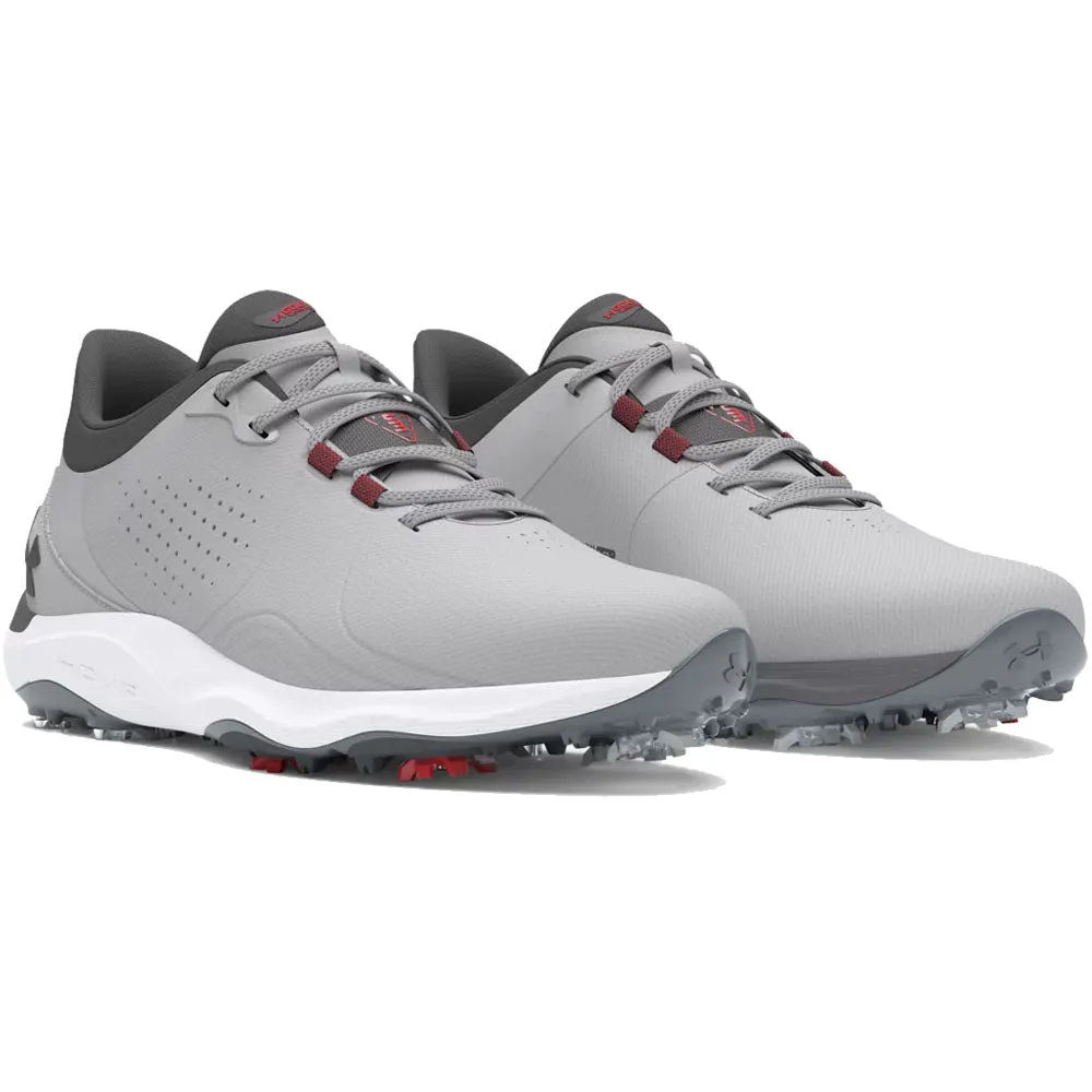 Under Armour Drive Pro Spiked Waterproof Shoes Wide - Mod Gray/Castlerock/Castlerock