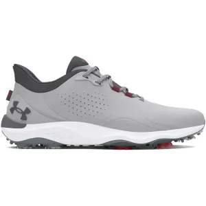 Under Armour Drive Pro Spiked Waterproof Shoes Wide - Mod Gray/Castlerock/Castlerock