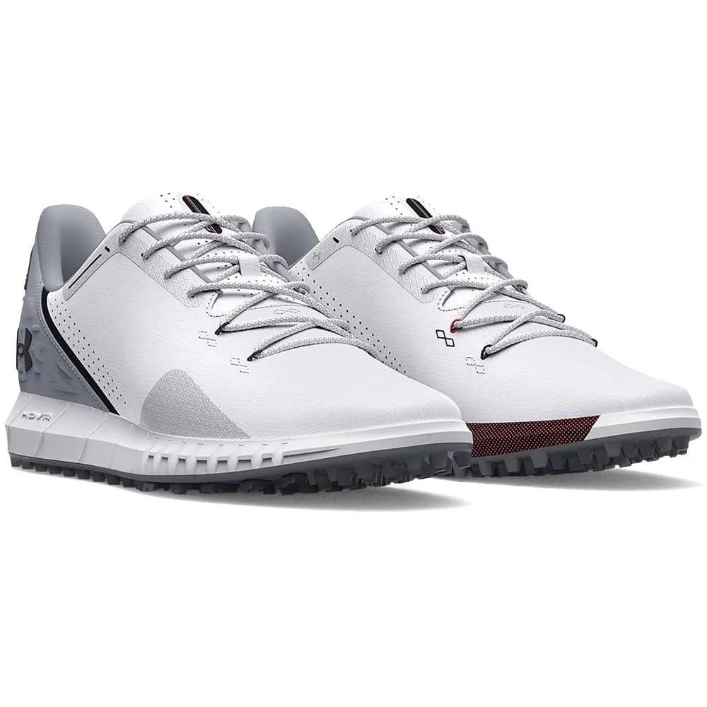 Under Armour HOVR Drive Wide Fit Spikeless Waterproof Shoes - White