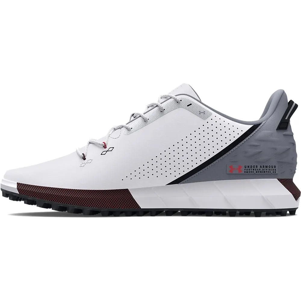 Under Armour HOVR Drive Wide Fit Spikeless Waterproof Shoes - White