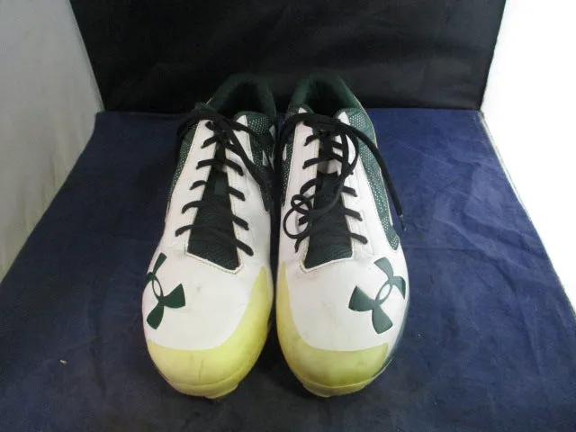 Used Under Armour Charged Metal Cleats Adult Size 12.5