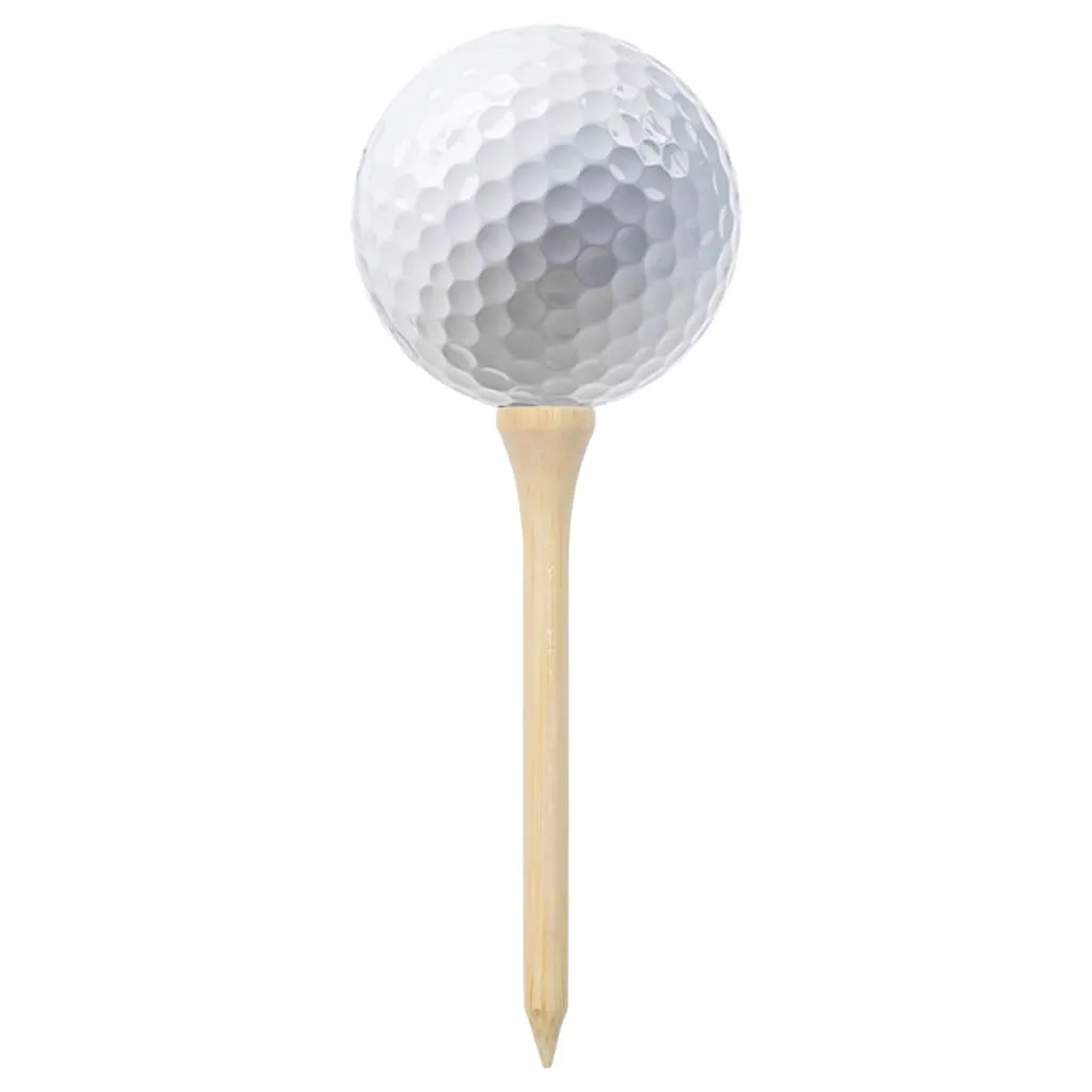 vidaXL Golf Tees 1000 pcs 83 mm Bamboo