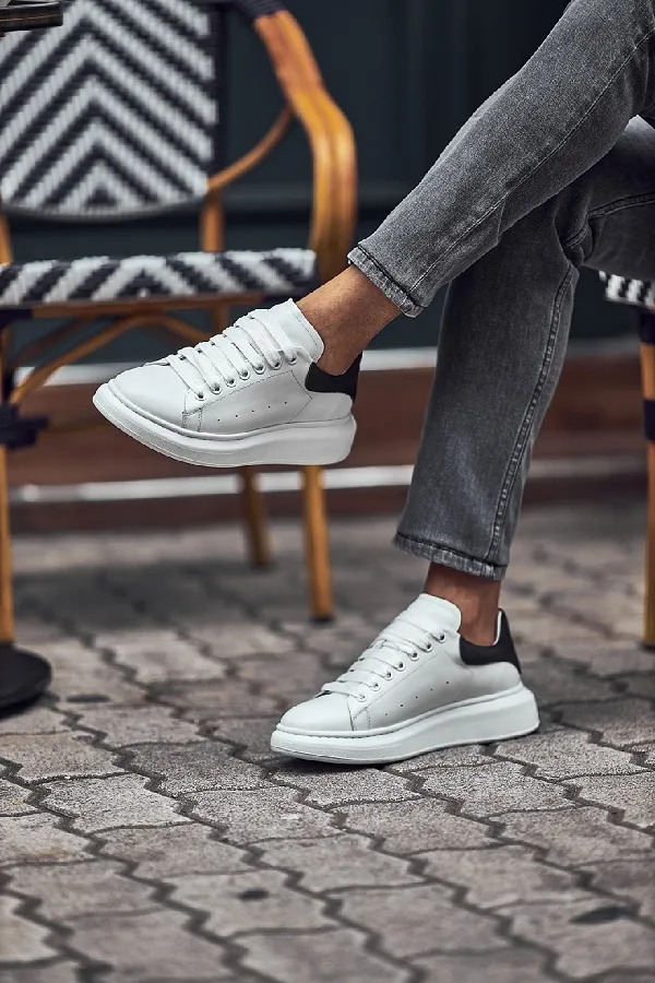 White High Top Sneakers for Men | GentWith