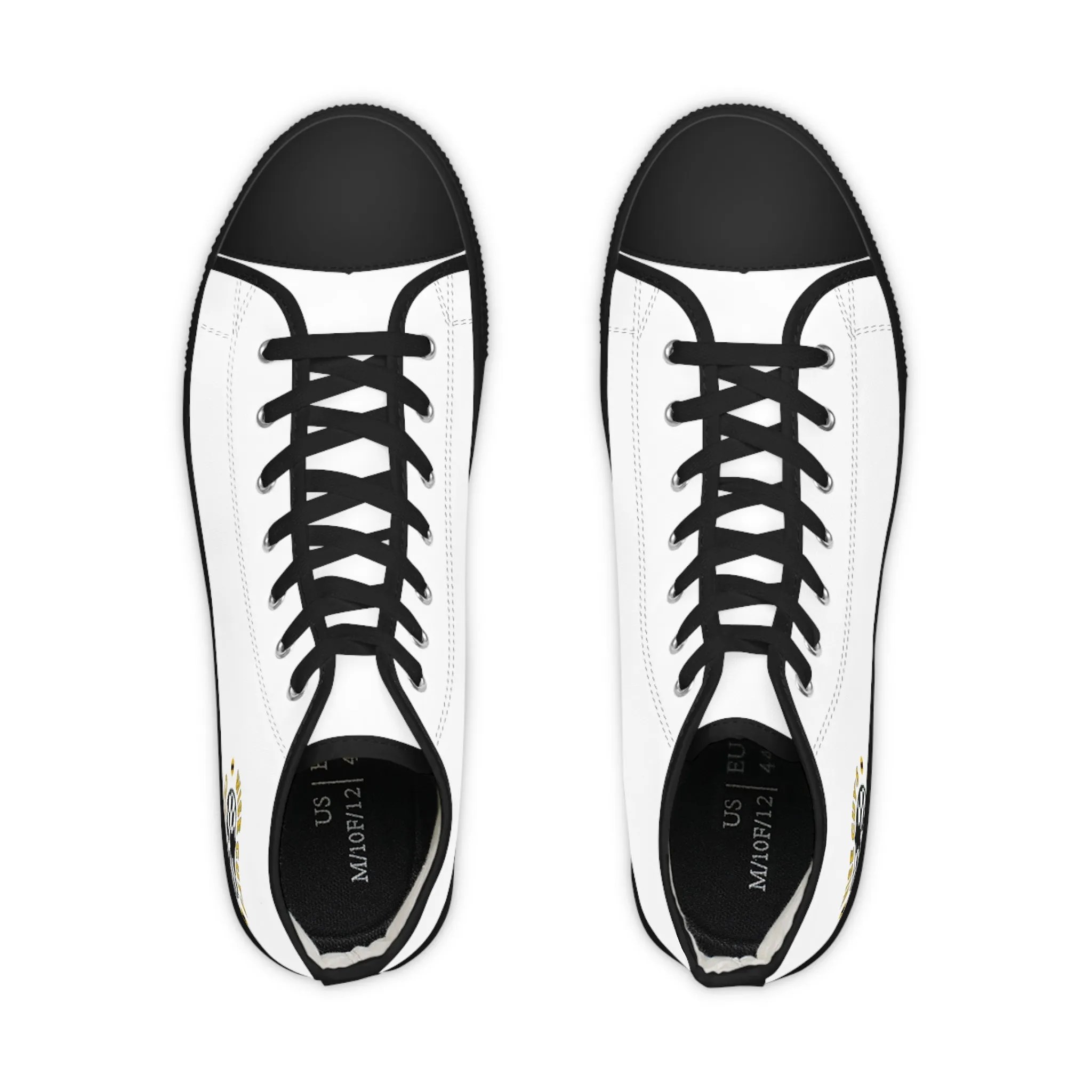 Wise Guy's Chess Club Men's High Top Sneakers