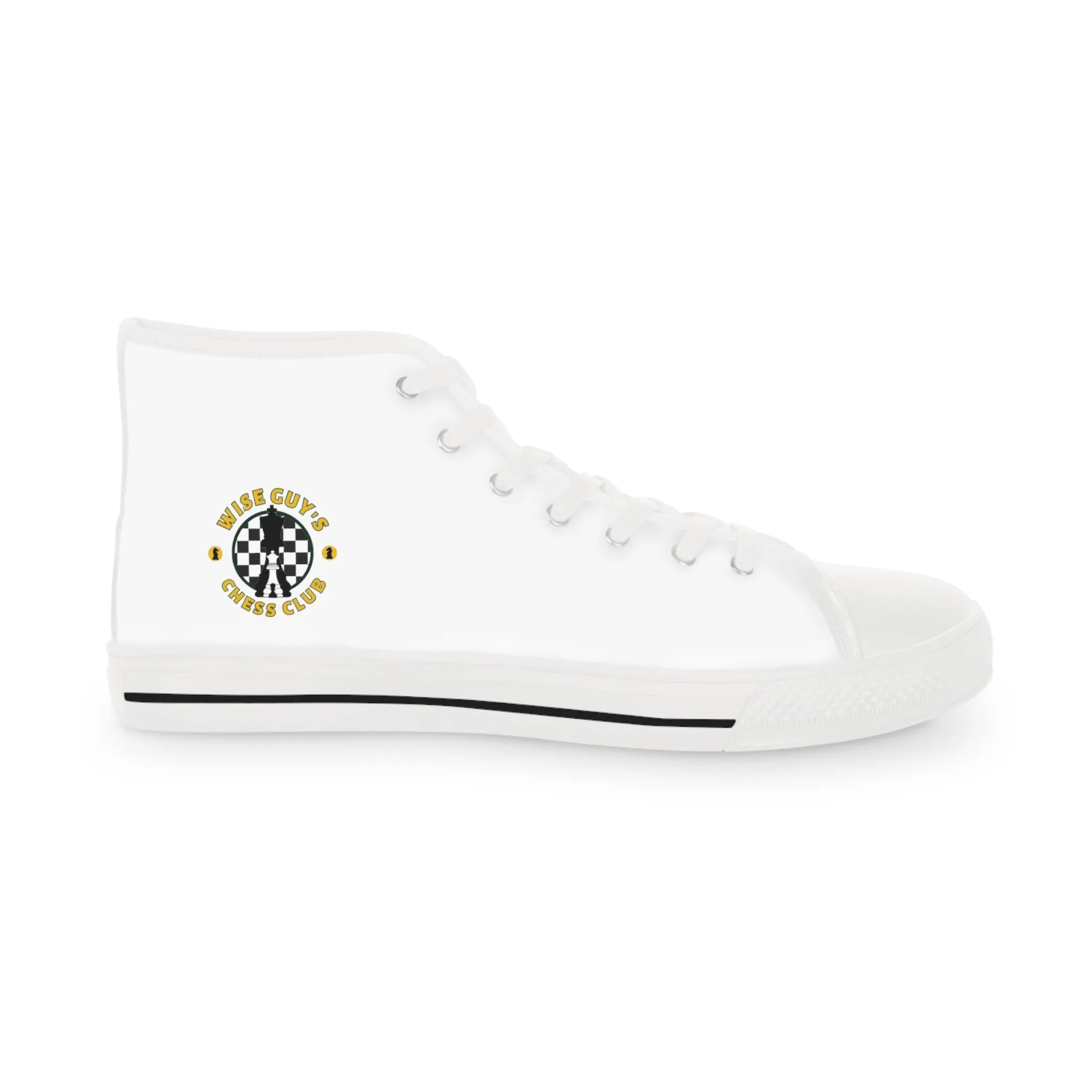 Wise Guy's Chess Club Men's High Top Sneakers