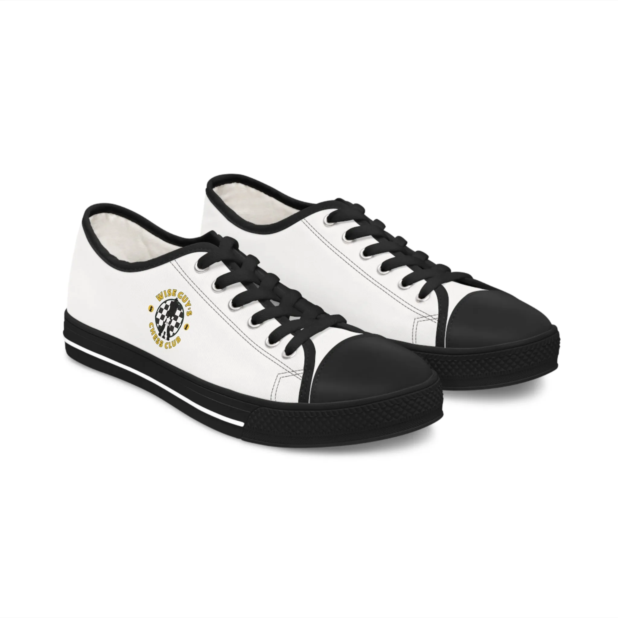 Wise Guy's Chess Club Women's Low Top Sneakers