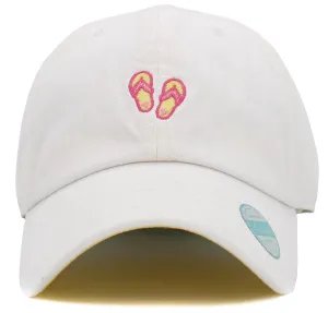 WKB005 Flip Flops Print Embroidery Hat Baseball Cap