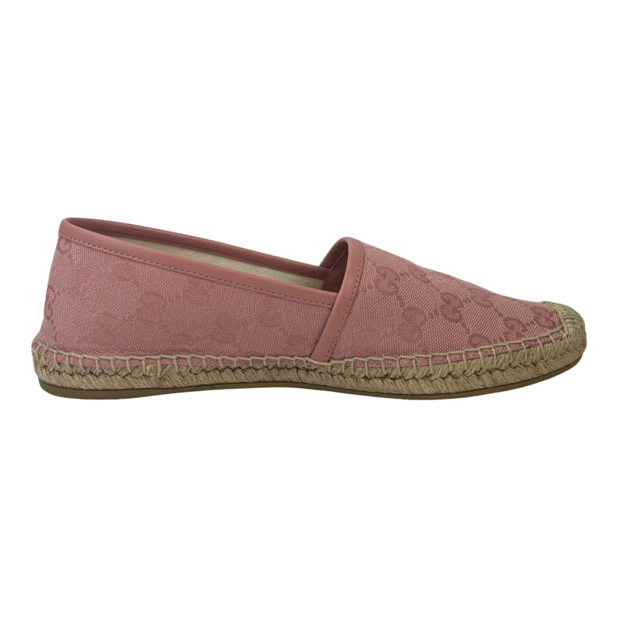 Women's Gg Supreme Espadrilles Pink Size EU 37.5 / UK 4.5