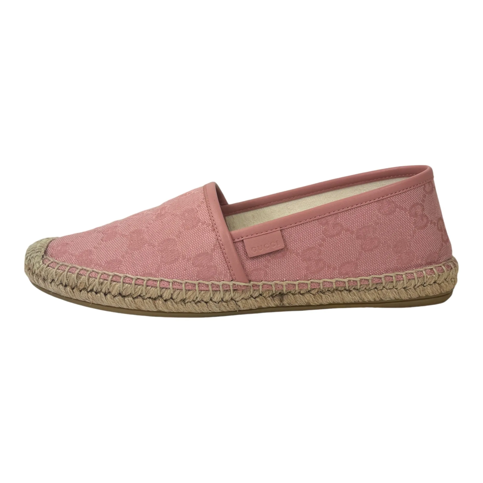 Women's Gg Supreme Espadrilles Pink Size EU 37.5 / UK 4.5