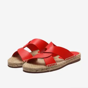 Women's Sandals Espadrilles Gobi Red