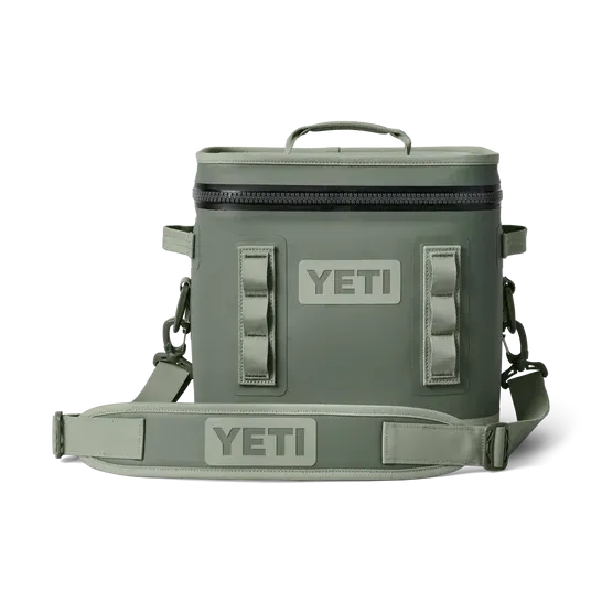 Yeti Hopper Flip 12 Soft Cooler - Camp Green